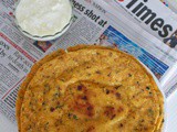 Kaarad Rotti (Spicy Rice flour Indian flat Bread) #Gluten Free #NationalVegetarianweek #Vegan