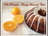 Orange Semolina Cake - Keik Portokali - Revani (reh-vah-nee) -  Eggless