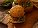 Quinoa and cannellini Bean Burgers