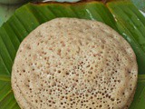 Set Dosa / a Crepe with a thousand holes