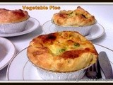 Vegetable pies with Coconut and Cashew