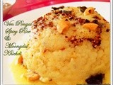 Ven Pongal / Khara Pongal ( Rice & Moong Dal Khicdi / One pot Meal )