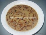 Pasi Parippu Payasam (Parippu Pradhaman)