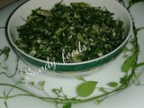 කිරි අගුන කොළ සම්බෝලය -Kiri Aguna