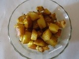 சர்க்கரைவள்ளிக் கிழங்கு பொரியல் (sweet potato curry)