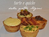 Mini tarte e quiche delle quattro stagioni