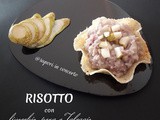 Risotto con finocchio, pera e Taleggio