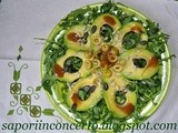 Rucola con avocado