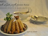 Sartu' con pollo speziato, piselli, pecorino toscano e besciamella di farina di segale alle 12 erbe