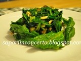 Spinaci e pinoli