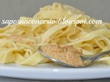 Tagliatelle alla crema di tartufo bianco