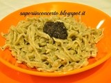 Tagliolini alla crema di funghi e tartufo