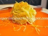 Tagliolini allo zafferano al profumo d'agrumi