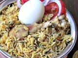 Anjappar style Chicken Briyani