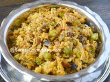 Cauliflower Peas Egg Bhurji
