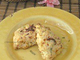 Cheesy Onion Scones