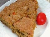 Eggless Butterless Tomato Cake / Healthy Tomato cake