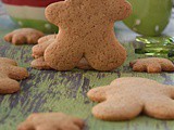 Eggless Ginger Cookies