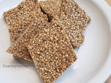 Ellu Burfi/ Sesame Chikki/ Till Chikki