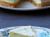 No Bake Eggless Pistachios Cheesecake