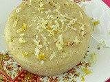 Single Serving Lemon Coconut Cake ( Eggless)