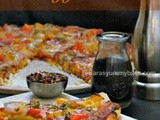 Thin Crust Veggie Pizza