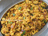 Tofu Bhurji / Scrambled Tofu / Vegan Bhurji