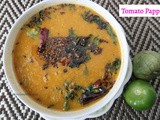 Tomato Pappu/ Tomatillo Pappu/ Thakkali paruppu kadaiyal/ Green tomato dal