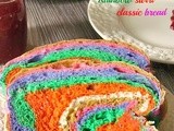 Ylber Bukë / Rainbow swirl classic bread