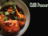 Chilli paneer/ chilli tofu