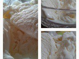 Creamy vanilla ice cream