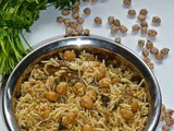 கொண்டைக்கடலை(சன்னா) பிரியாணி / chana biryani | biryani recipes