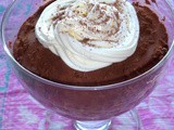 முட்டையில்லாத சாக்லேட் மூஸ் /Eggless Chocolate Mousse