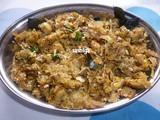 கருணைக்கிழங்கு பொடிமாஸ்/Karunaikizhangu(Yam) Podimas