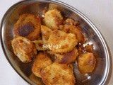 சேப்பங்கிழங்கு வறுவல் / Seppankizhangu Varuval | Colocasia (Taro Root / Arbi ) Fry