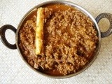 Kheema (minced meat) Curry