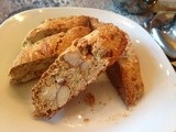 Almond Biscotti (gluten free and date sweetened)