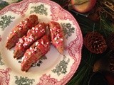 Candy Cane Biscotti