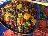 Easy Summer Black Bean and Mango Salad