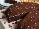 Easy Vegan Chocolate Raspberry Brownies