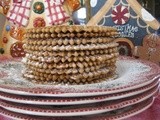 Gingerbread Pizzelles