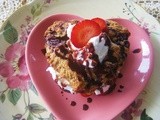 Indulge me… Chocolate Strawberry Shortcake with Chocolate Brandy Sauce