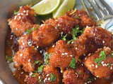 Baked Honey Sriracha Cauliflower Wings