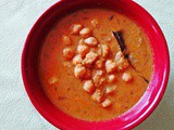 Chana Masala (Coconut Based Gravy)