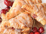Cherry Turnovers{With Puff Pastry}