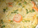 Creamy Chunky Chicken Noodle Soup
