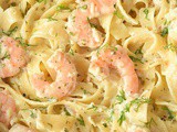 Shrimp Fettuccine Alfredo (Easy Shrimp Fettuccine Recipe)