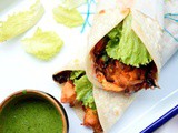 Tandoori Egg Wrap