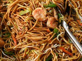 The Best Shrimp Chow Mein[Ever]