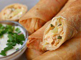 Try This Ultimate Buffalo Chicken Egg Rolls